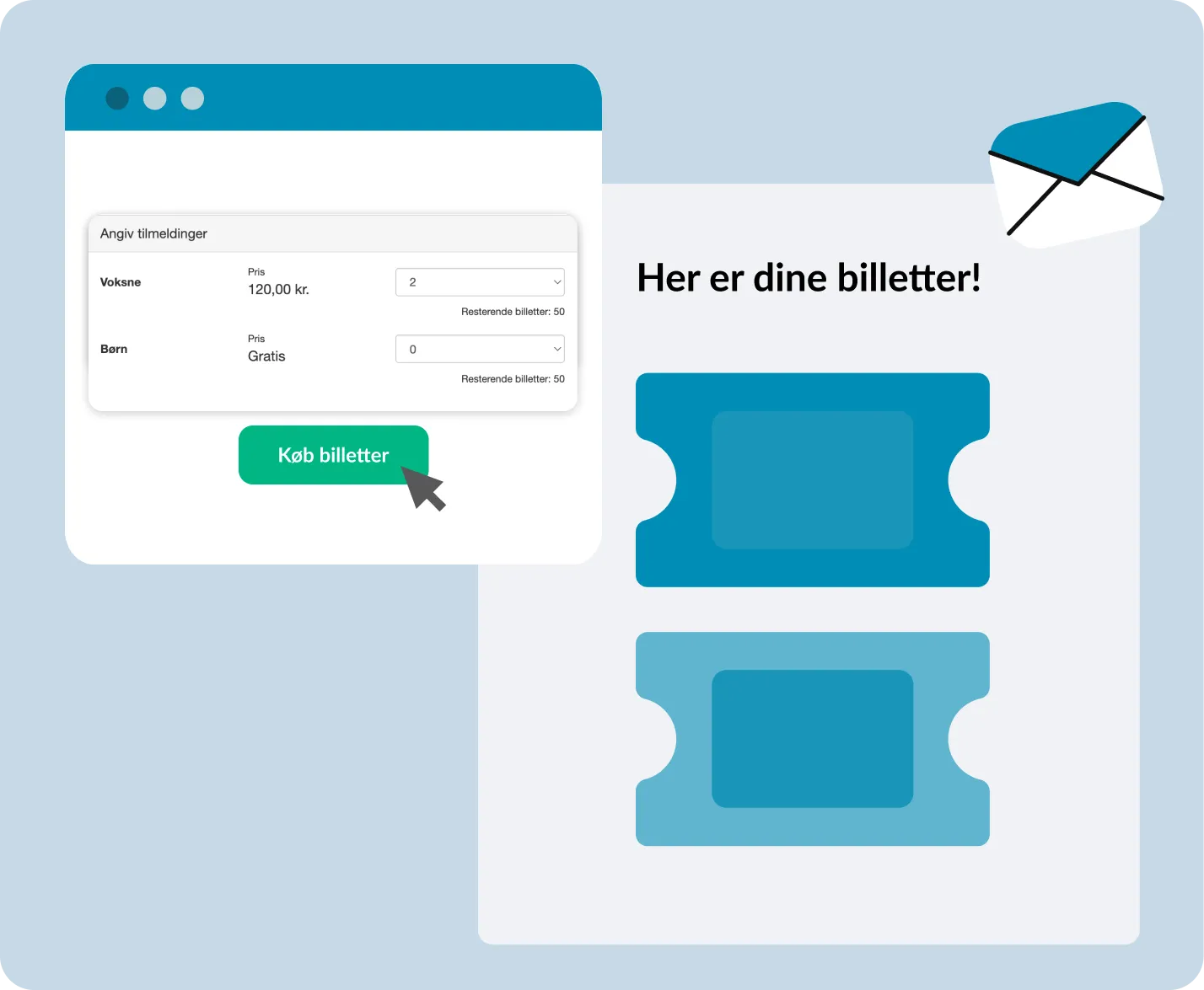 Billetsalg direkte i ChurchDesk