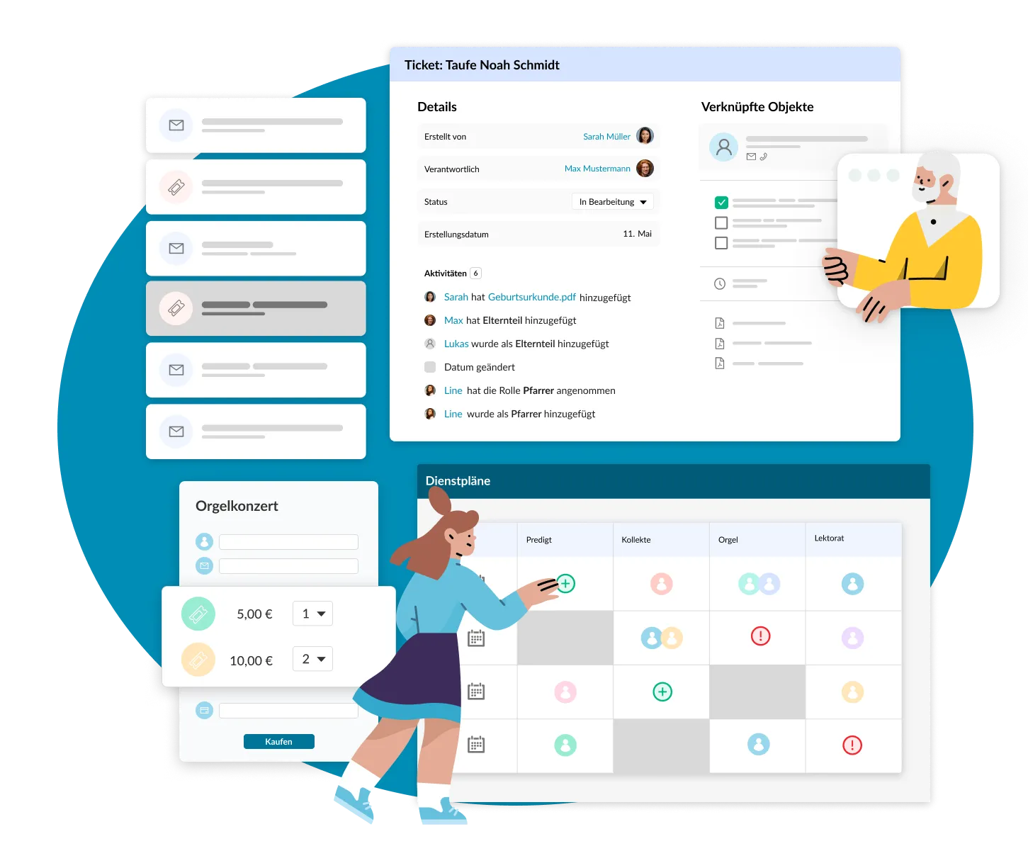 ChurchDesk als gedeeld digitaal fundament: taken, roosters en bijdragen op één platform