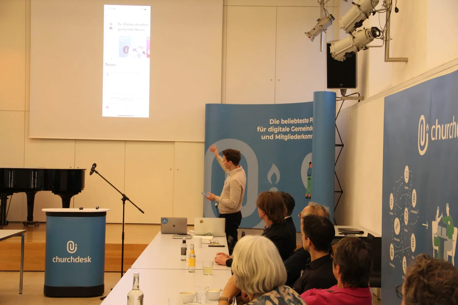 Impression vom ChurchDesk Summit 2024