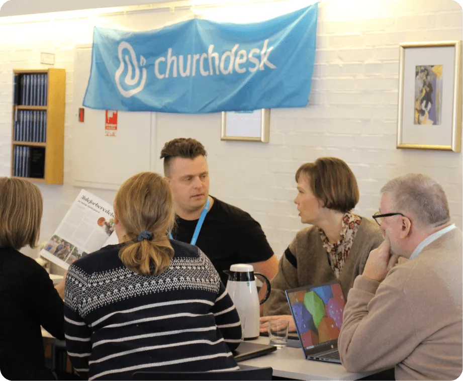 Deltagere på ChurchDesk dag