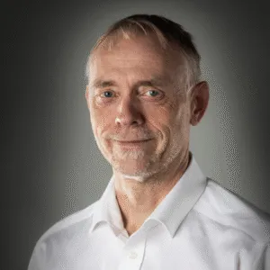 Portræt af Øystein Bakke