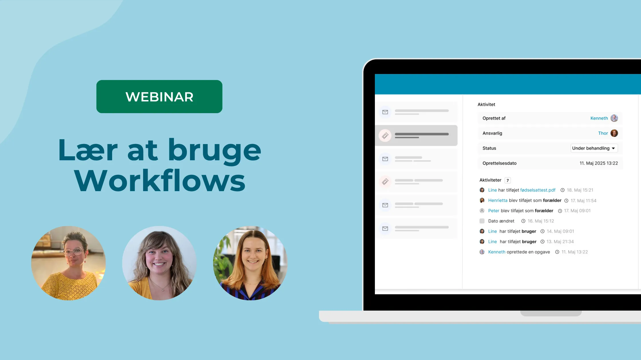 Webinar: Lær at bruge ChurchDesk Workflows