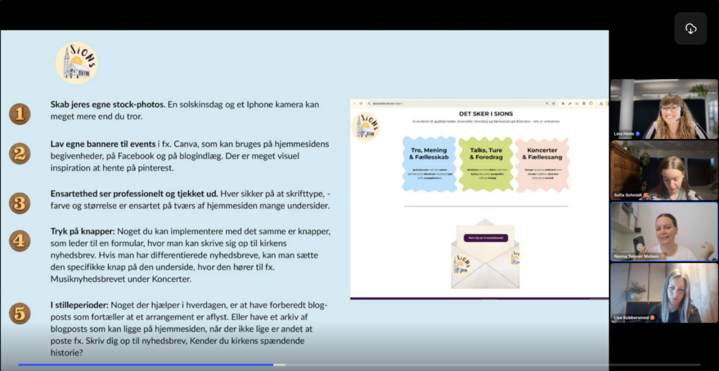 4 talere og et powerpoint